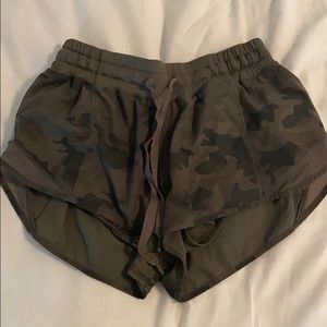 Camo lulu lemon shorts. Hotty hot